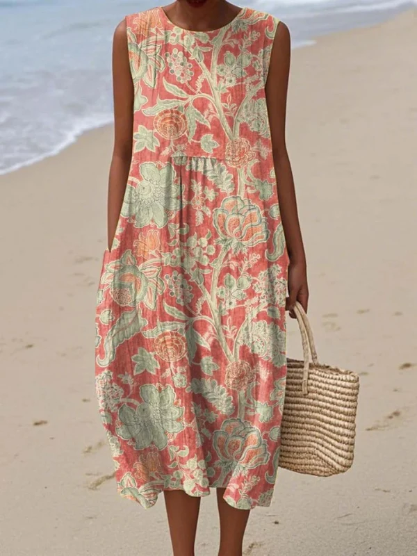Isabel™ | Vestido midi floral