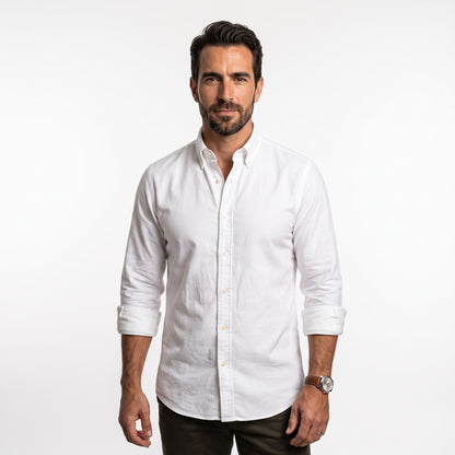 Valmont Gallery™ Camisa Oxford blanca clásica