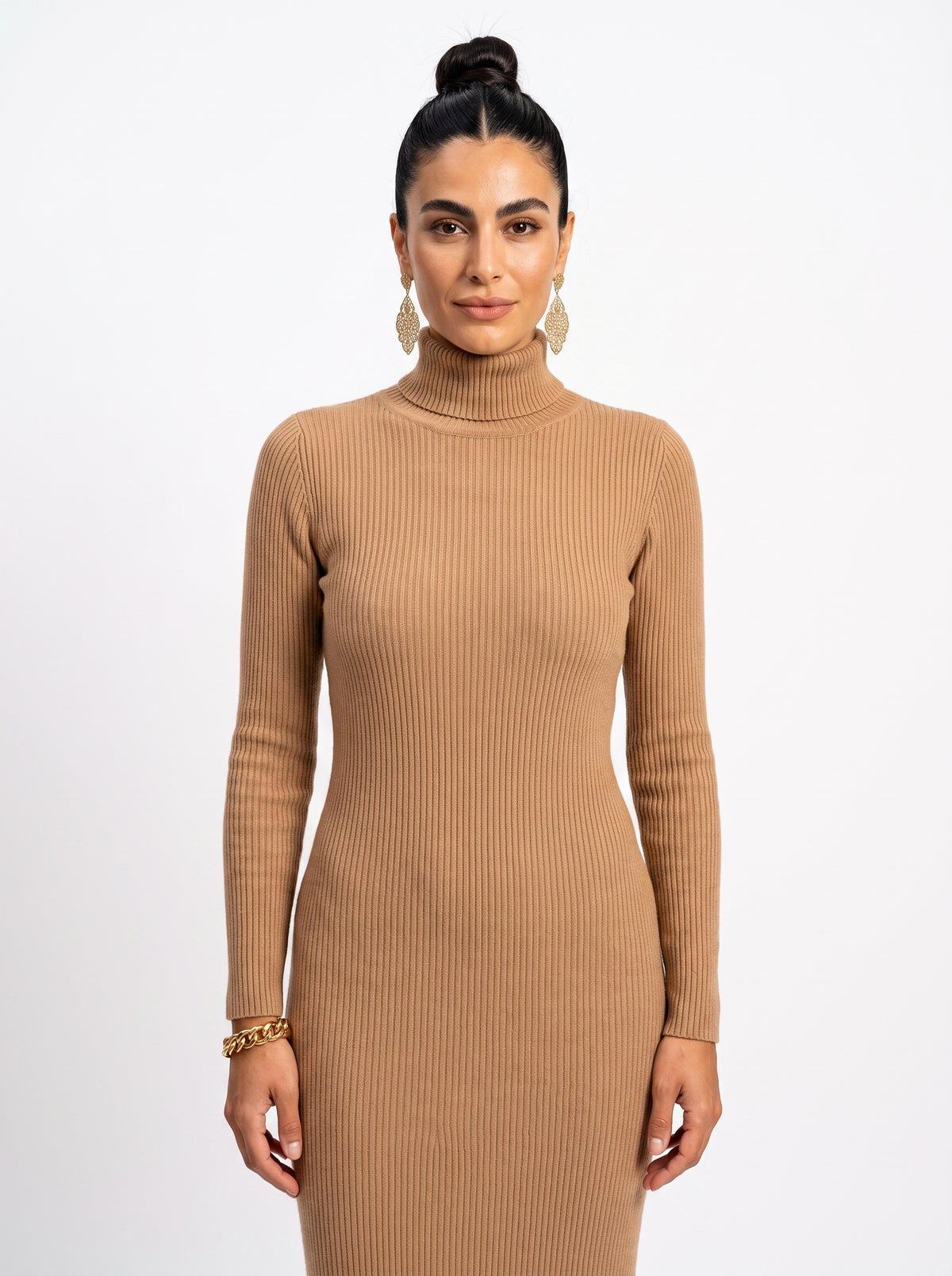 Valmont Gallery™ Vestido de punto camel