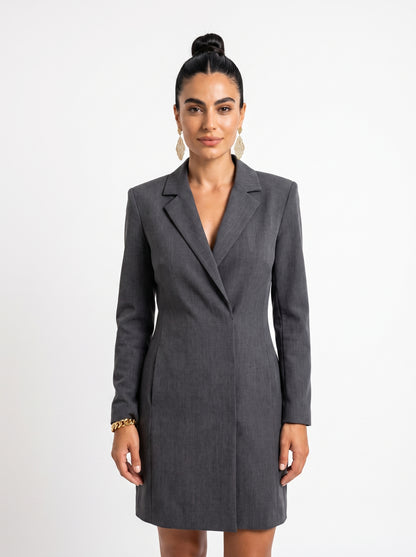 Valmont Gallery™ Vestido blazer gris antracita
