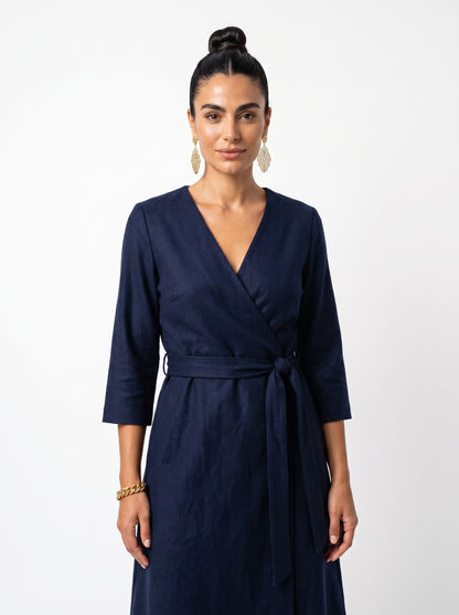 Valmont Gallery™ Vestido azul marino