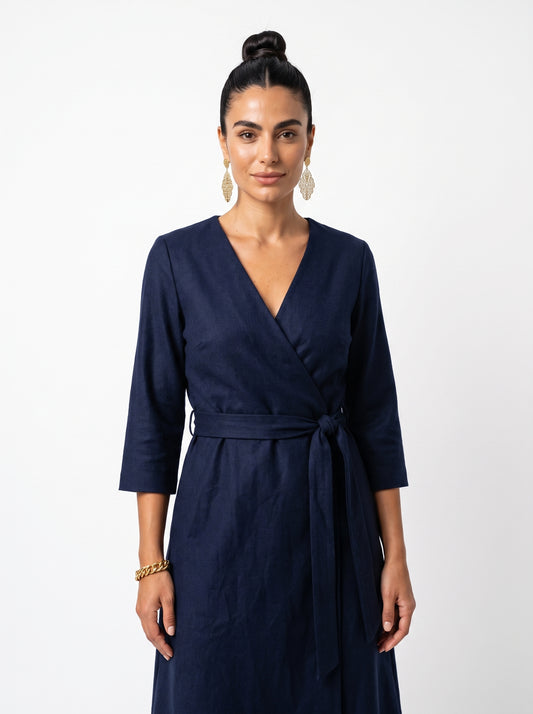 Valmont Gallery™ Vestido azul marino