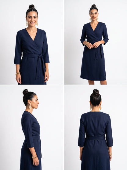 Valmont Gallery™ Vestido azul marino