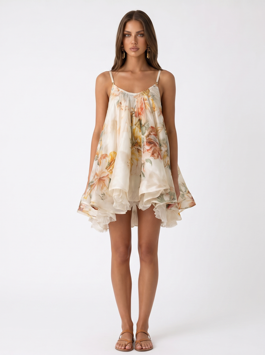 Vestido corto floral de Valmont Gallery