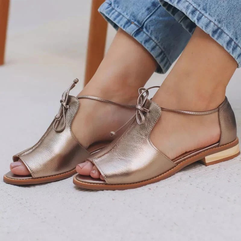 Sandalias Julia con cordones