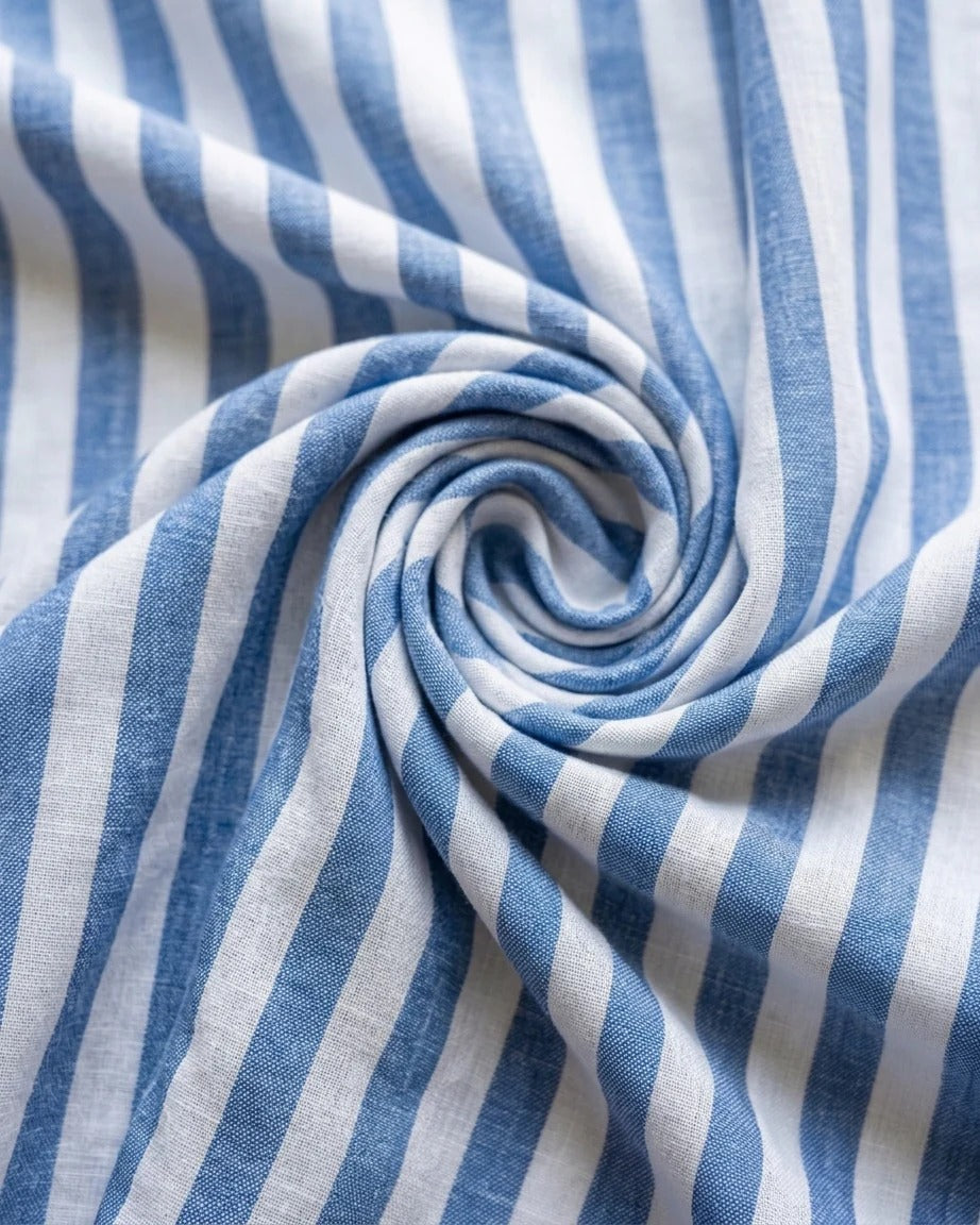 VÍCTOR LUXE | CAMISA DE LINO DE RAYAS