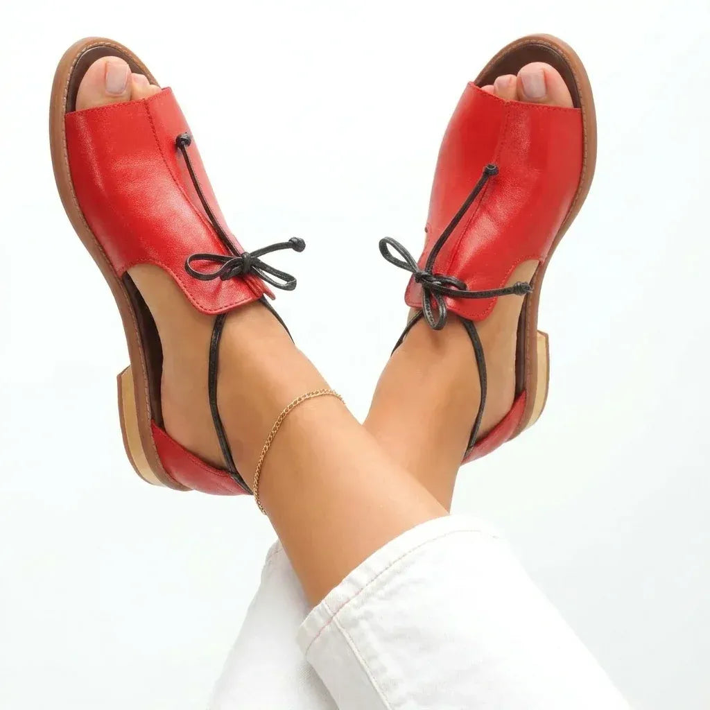 Sandalias Julia con cordones