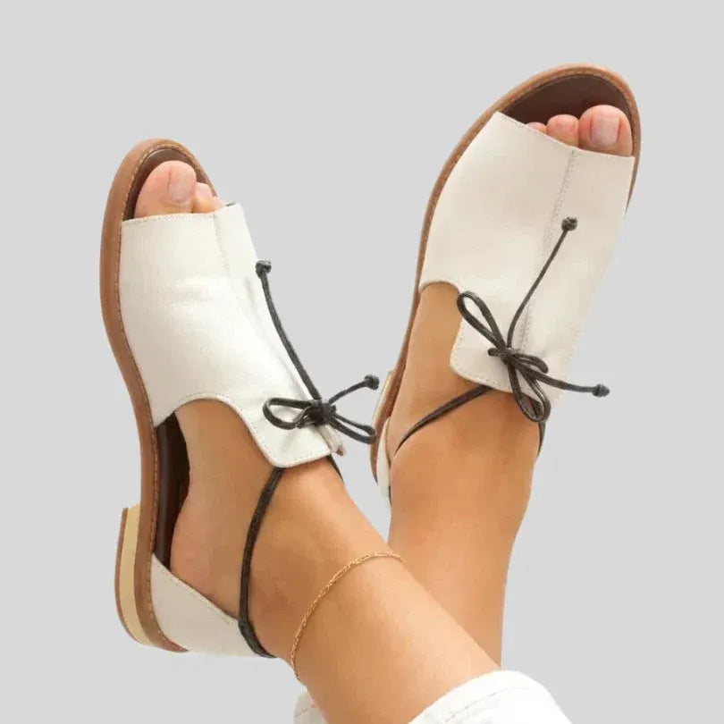 Sandalias Julia con cordones