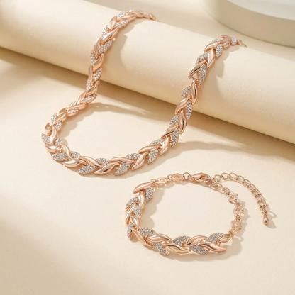 SET CLAUDIA | COLLAR Y PULSERA COLA DE PEZ