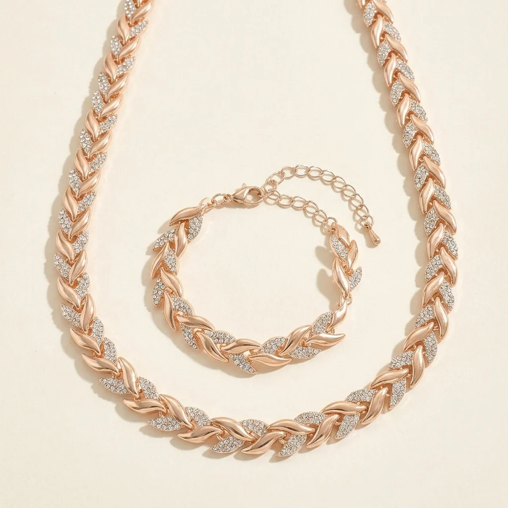 SET CLAUDIA | COLLAR Y PULSERA COLA DE PEZ