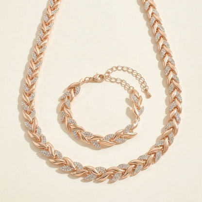 SET CLAUDIA | COLLAR Y PULSERA COLA DE PEZ