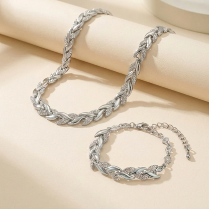 SET CLAUDIA | COLLAR Y PULSERA COLA DE PEZ
