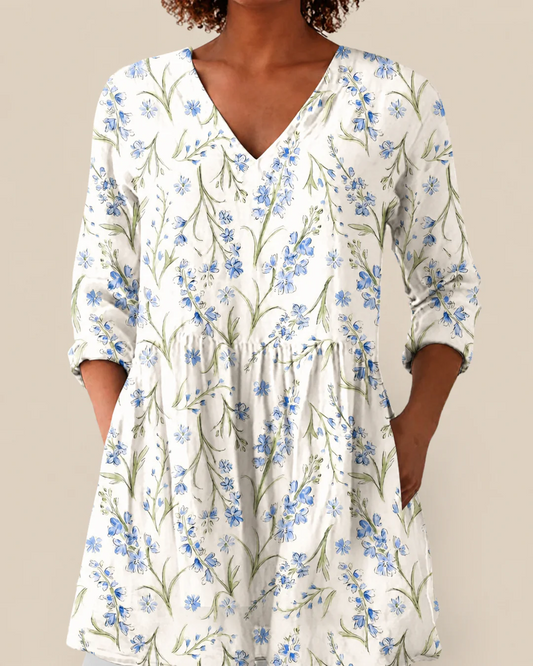 Brielle | Blusa larga con un estampado llamativo