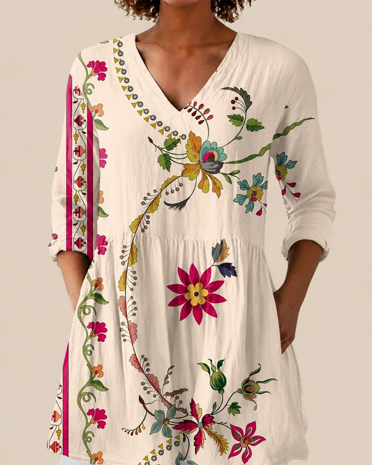 Aria | Blusa larga con un estampado llamativo
