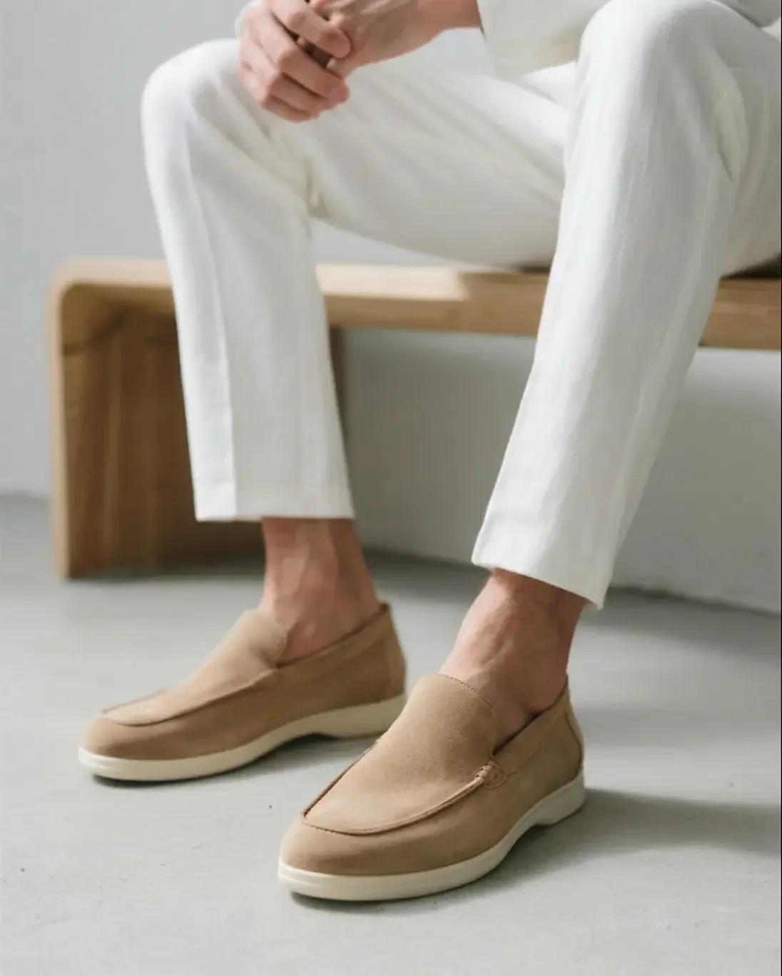 Mocasines de ante Old Money