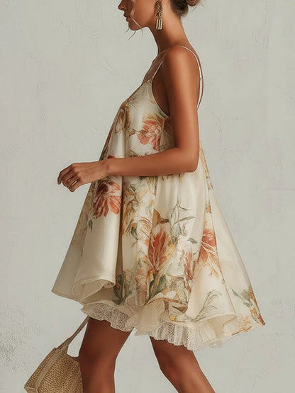 Vestido corto floral de Valmont Gallery