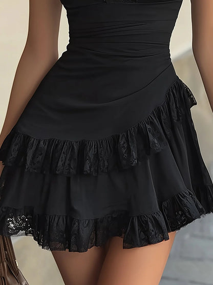 Mini vestido con escote en V de Valmont Gallery
