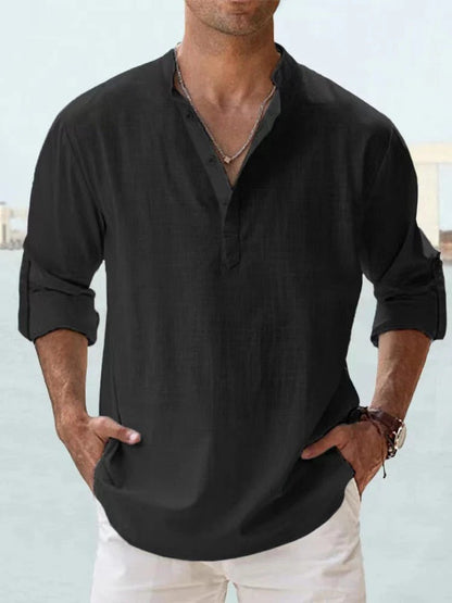 CARLOS | CAMISA TRANSPIRABLE DE LINO