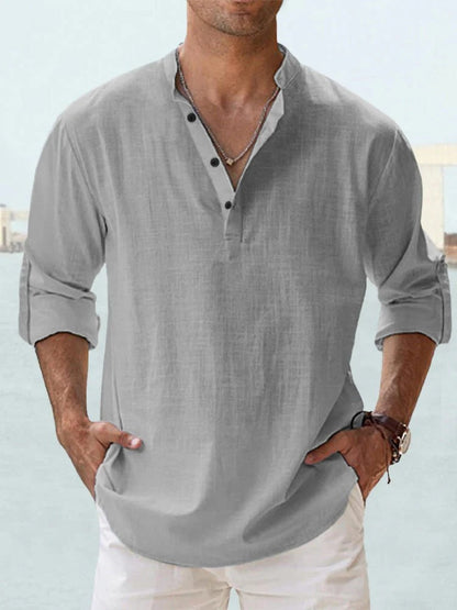 CARLOS | CAMISA TRANSPIRABLE DE LINO