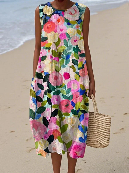 Ana™ | Vestido midi floral