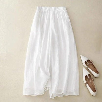NICOLE | PANTALONES DE LINO ELEGANTE
