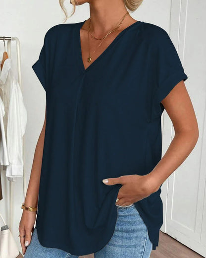 ESTELA |  CAMISETA INFORMAL DE PATCHWORK