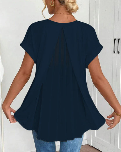 ESTELA |  CAMISETA INFORMAL DE PATCHWORK